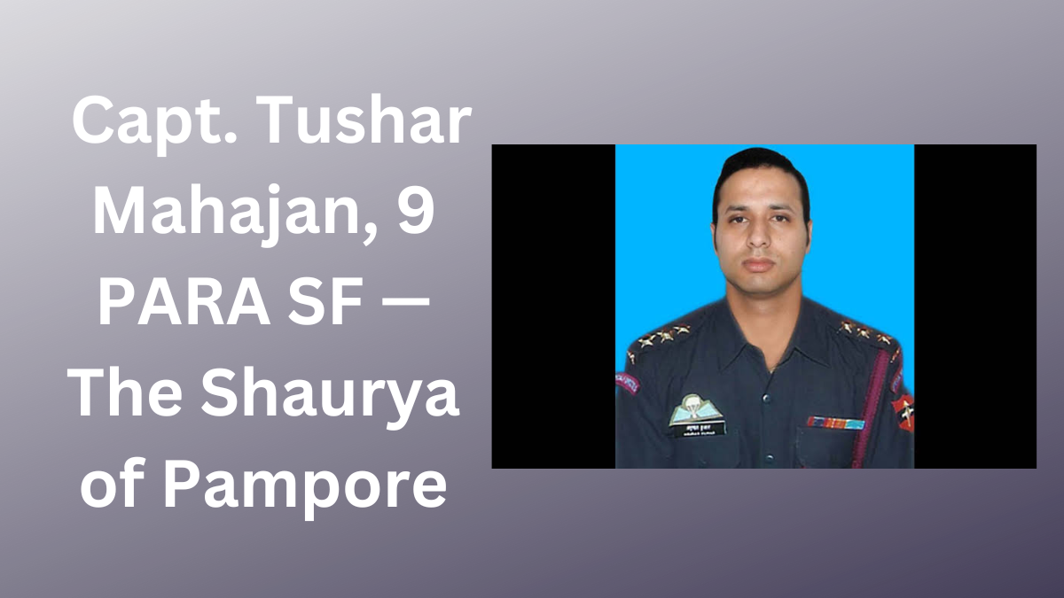 Captain Tushar Mahajan